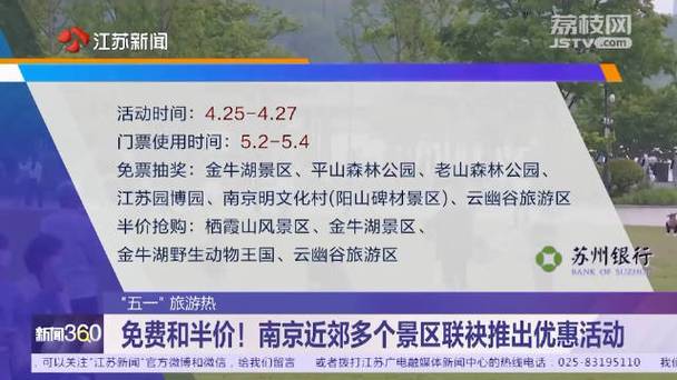 标题：“五一”怎么玩？第一波免费和半价优惠来了！这些景区联袂推出优惠活动